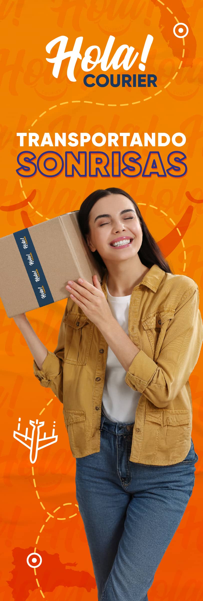 Abre tu casillero de Miami con Hola! Courier